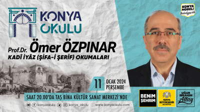 KADî İYÂZ (ŞİFA-i ŞERİF) OKUMALARI - Prof. Dr. Ömer ÖZPINAR - 11 Ocak 2024